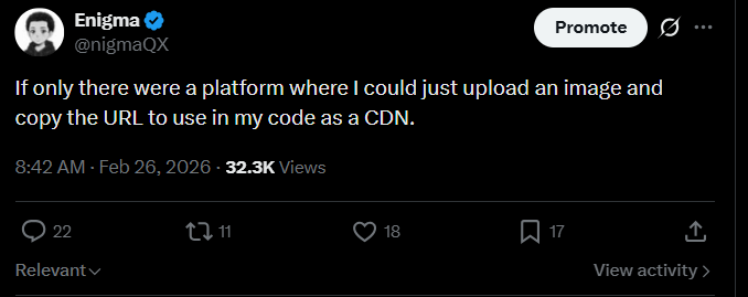 My tweet